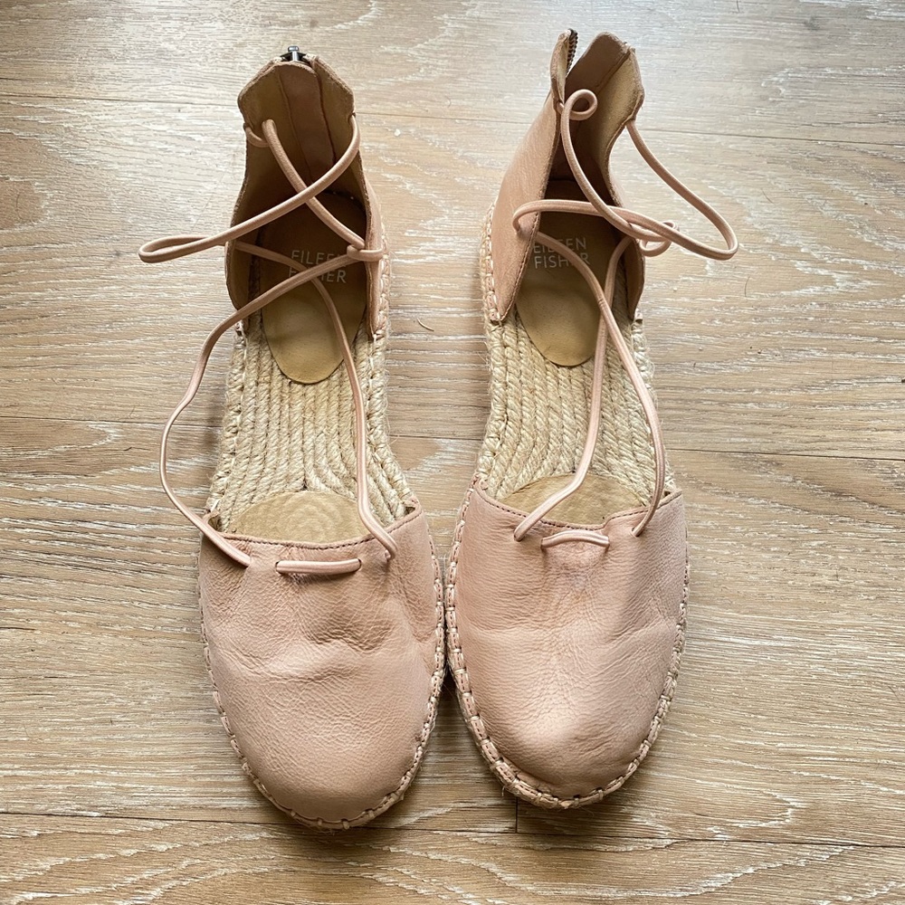 Eileen Fisher espadrille sandal